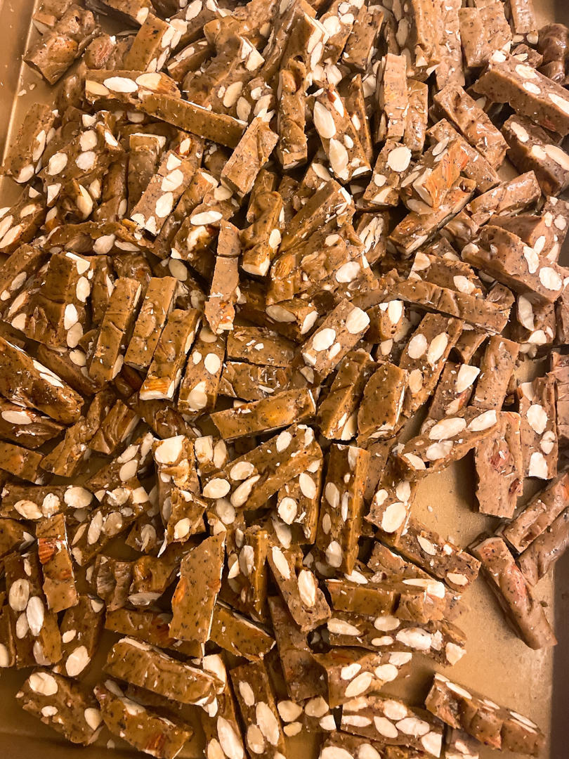 海盐杏仁红茶太妃糖（减油减糖）