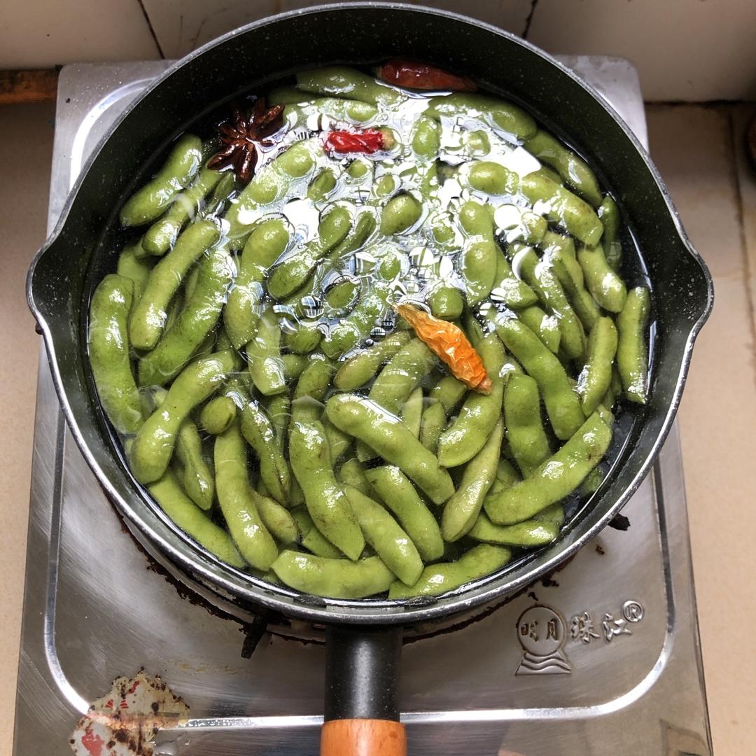 酸辣毛豆