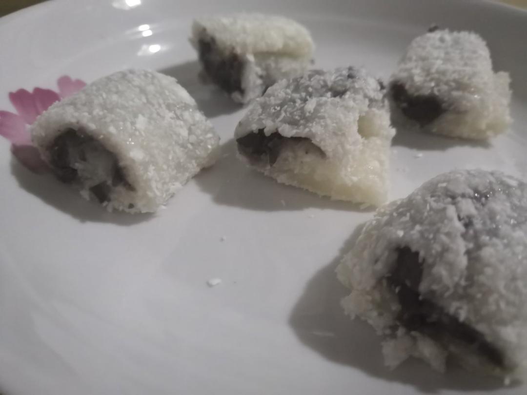 红豆沙糯米卷