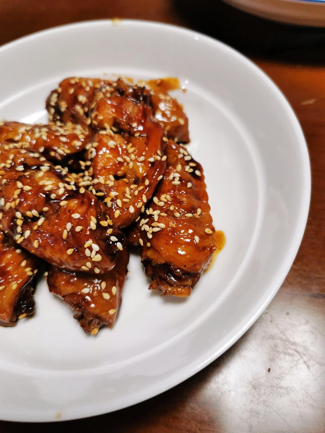 鲜菇焖梅肉 没啥缺点就是费饭得很