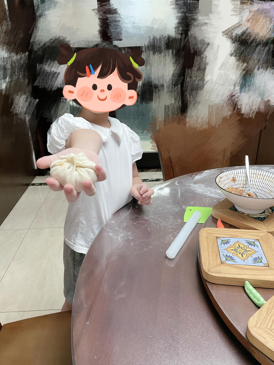 一次发酵肉包子