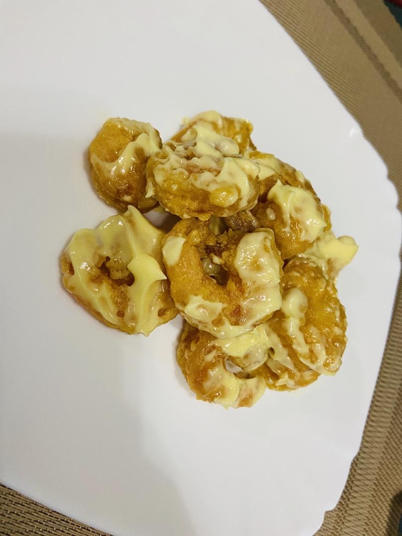 柏悦平替版芥末虾球
