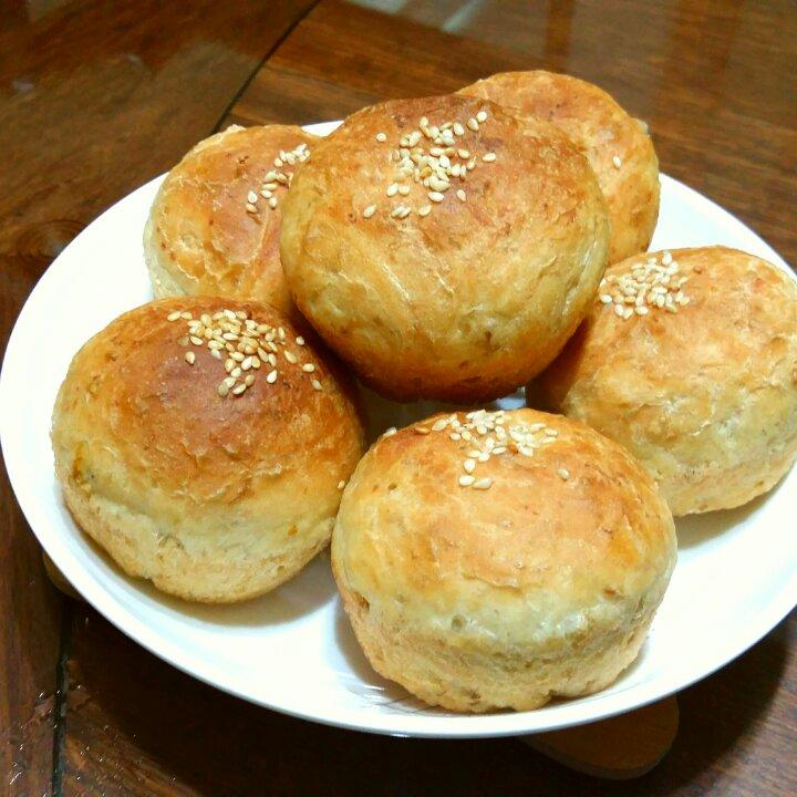 令人着迷的面包——桂花酒酿贝壳包