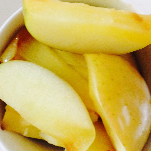 快手红糖苹果(微波炉版)