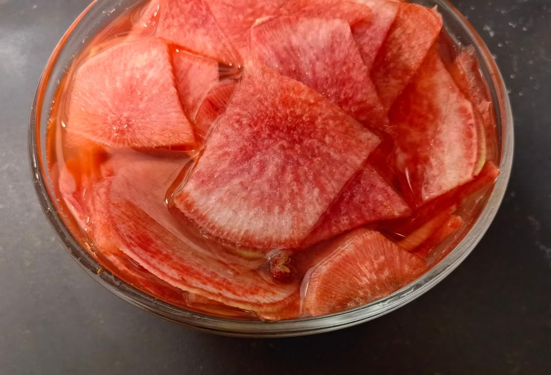 红心青萝卜泡菜