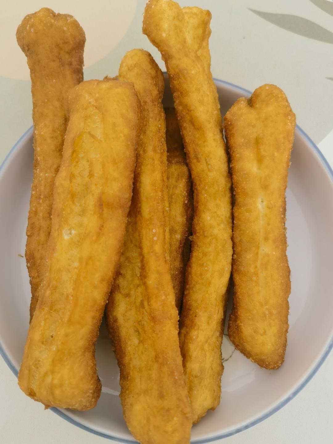 快手早餐～自制油条（酵母版，不含泡打粉、膨松剂）