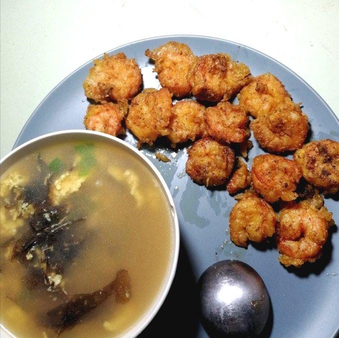 外酥里嫩㊙️好吃停不下来的椒盐虾仁🔥巨简单