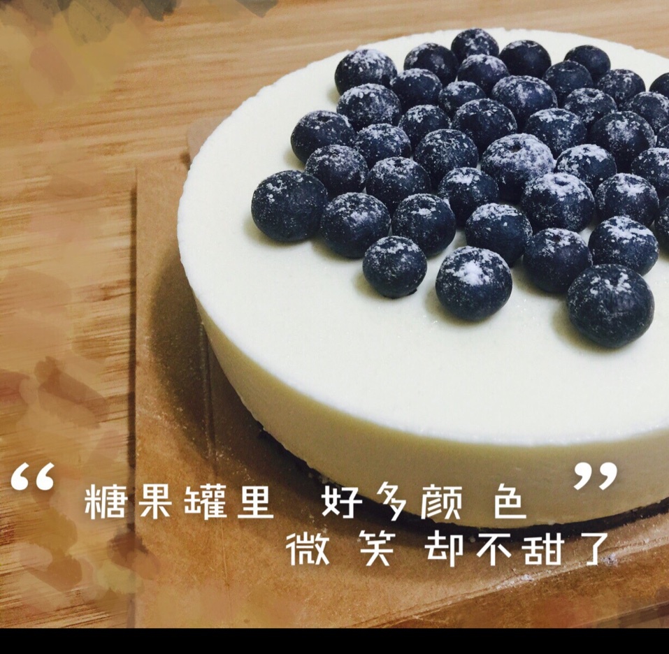 蓝莓冻酸奶芝士蛋糕