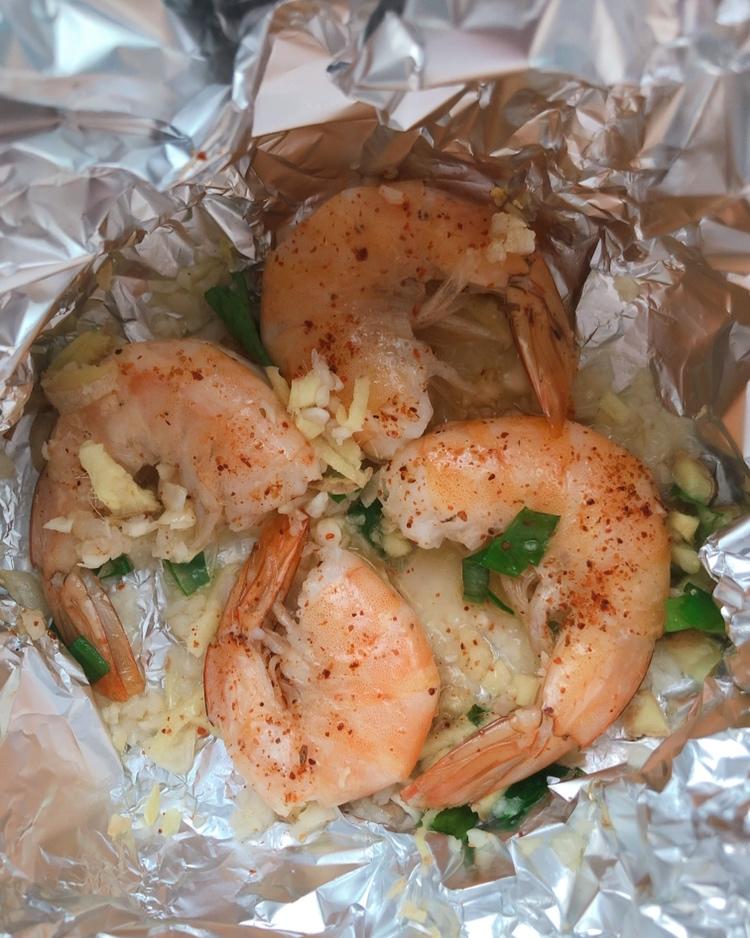 空气炸锅版椒盐虾