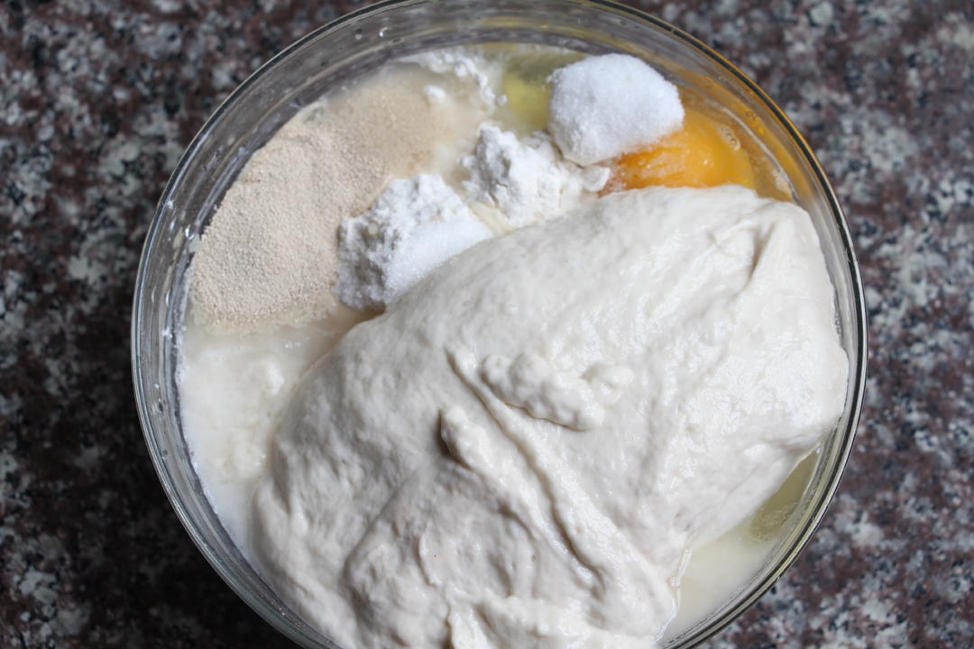 纯奶手撕吐司的做法 步骤1