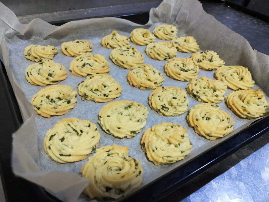 葱香曲奇——酥脆的咸味饼干