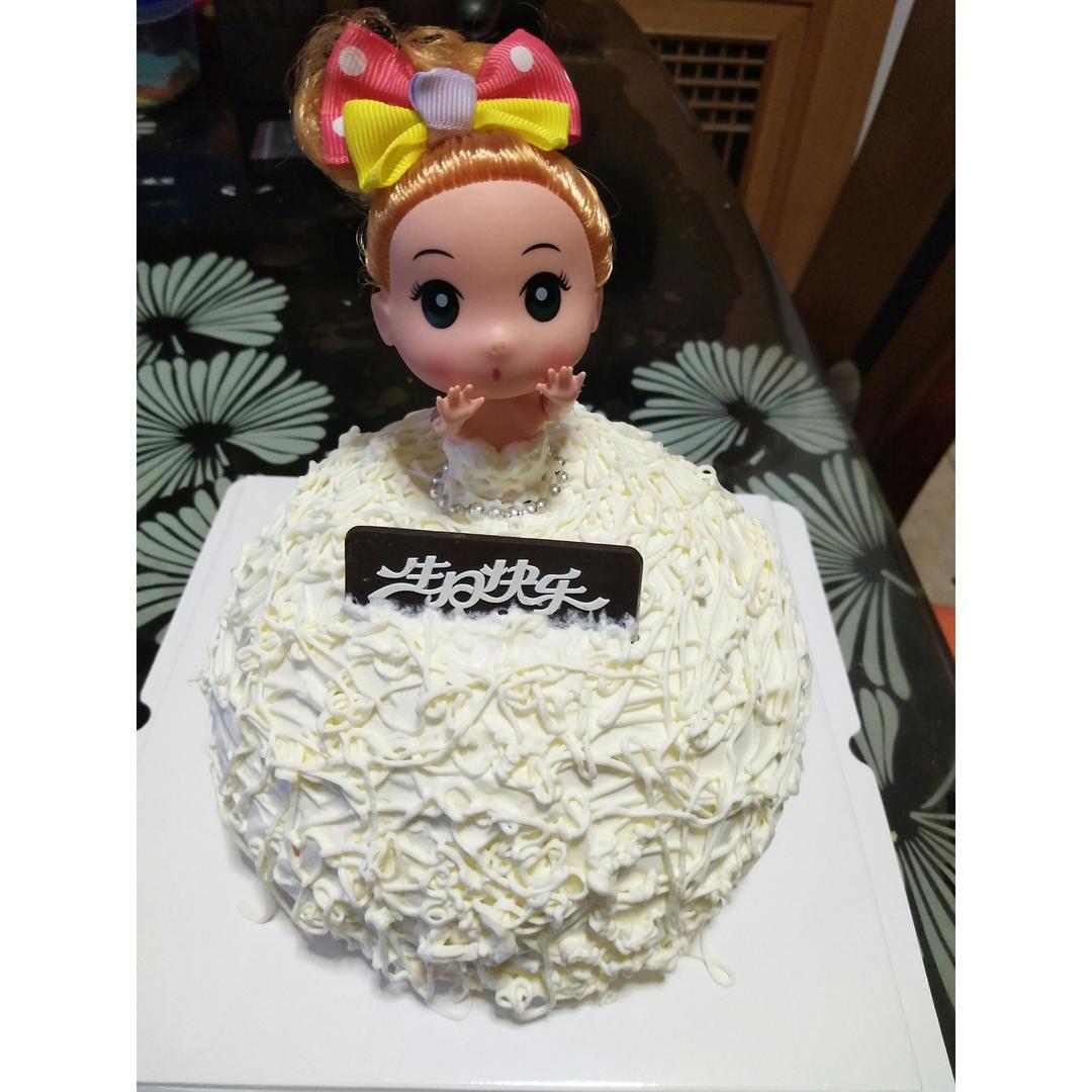 生日蛋糕之童年芭比
