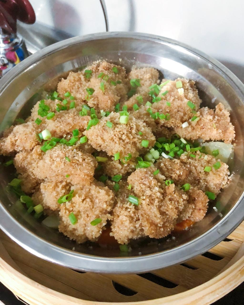 爱下厨的小律师做的粉蒸肉