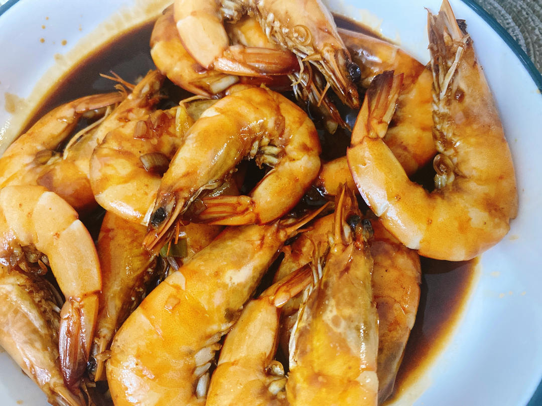 家庭版油焖大虾