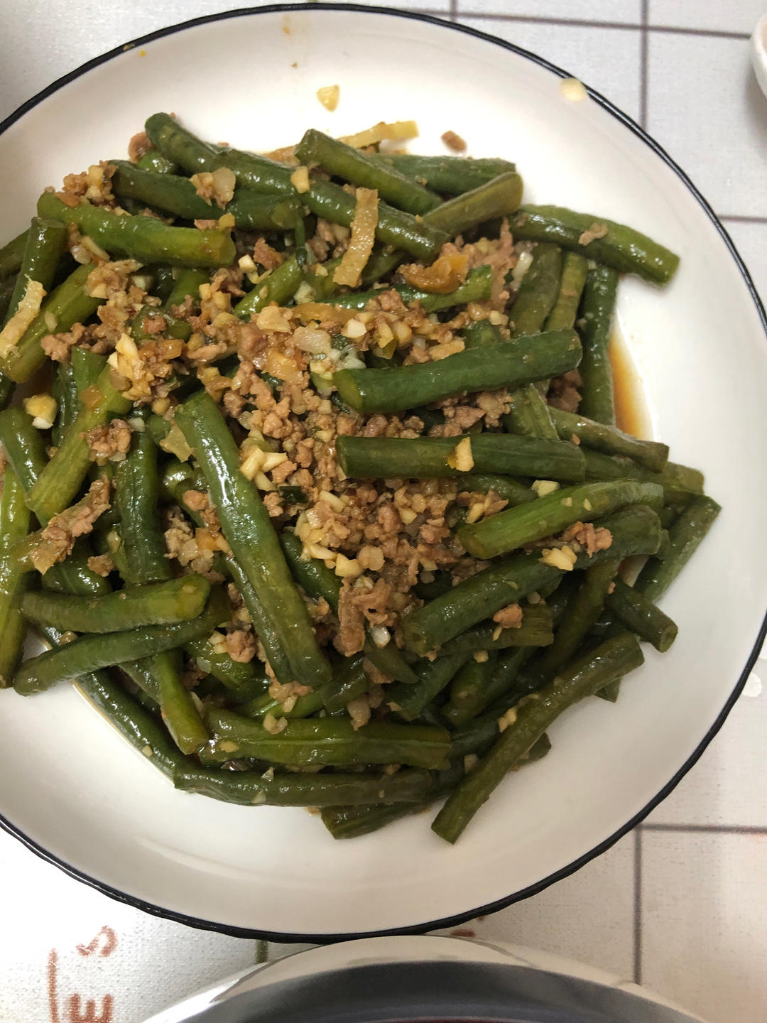 超级下饭的肉末四季豆