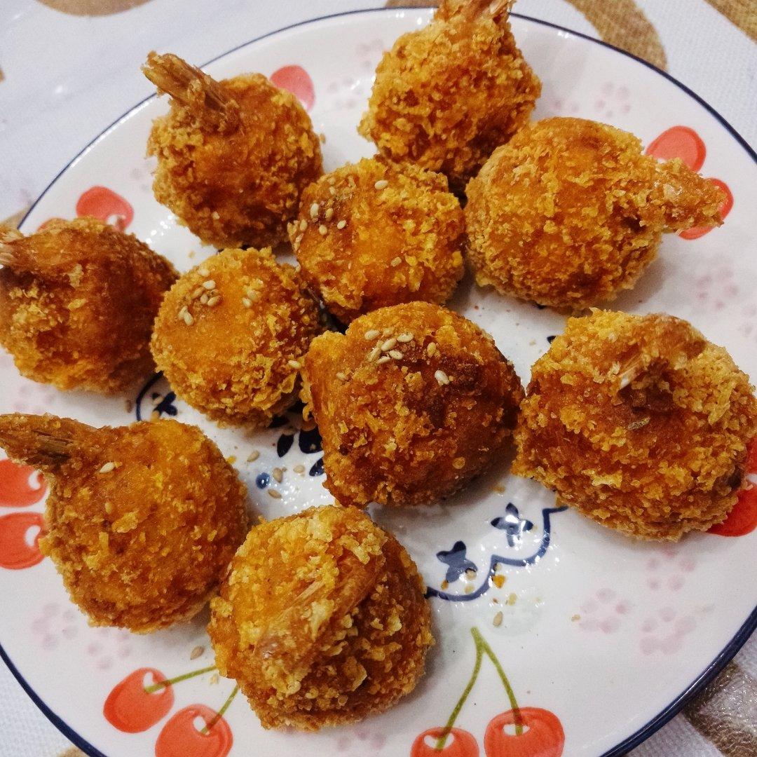 【土豆虾球】——鲜、糯、酥的存在