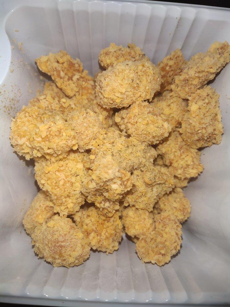 烤箱版劲爆鸡米花，非油炸