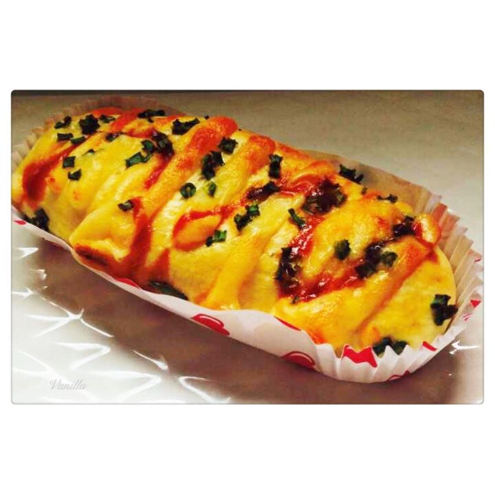 葱香芝士面包