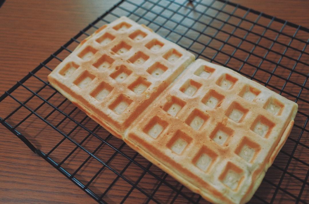 原味华夫饼（Cuisinart立式华夫饼机）