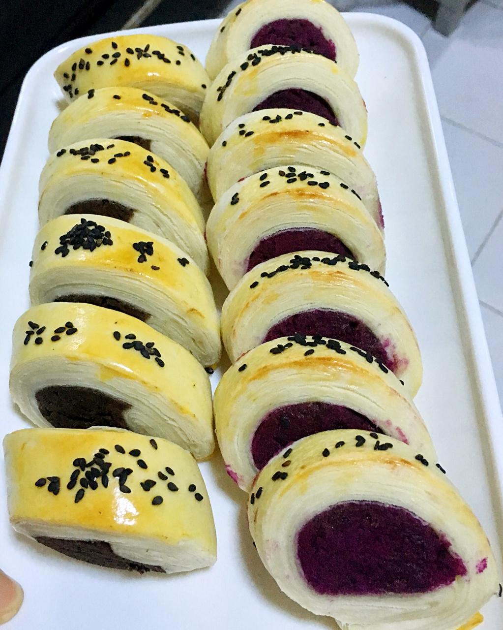 豆沙扭扭酥
