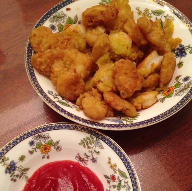 黄金虾仁的做法