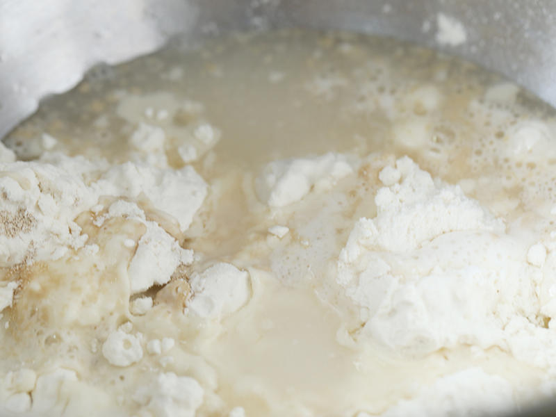 纯奶手撕吐司的做法 步骤1