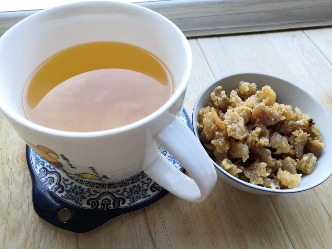 熬猪板油    小美