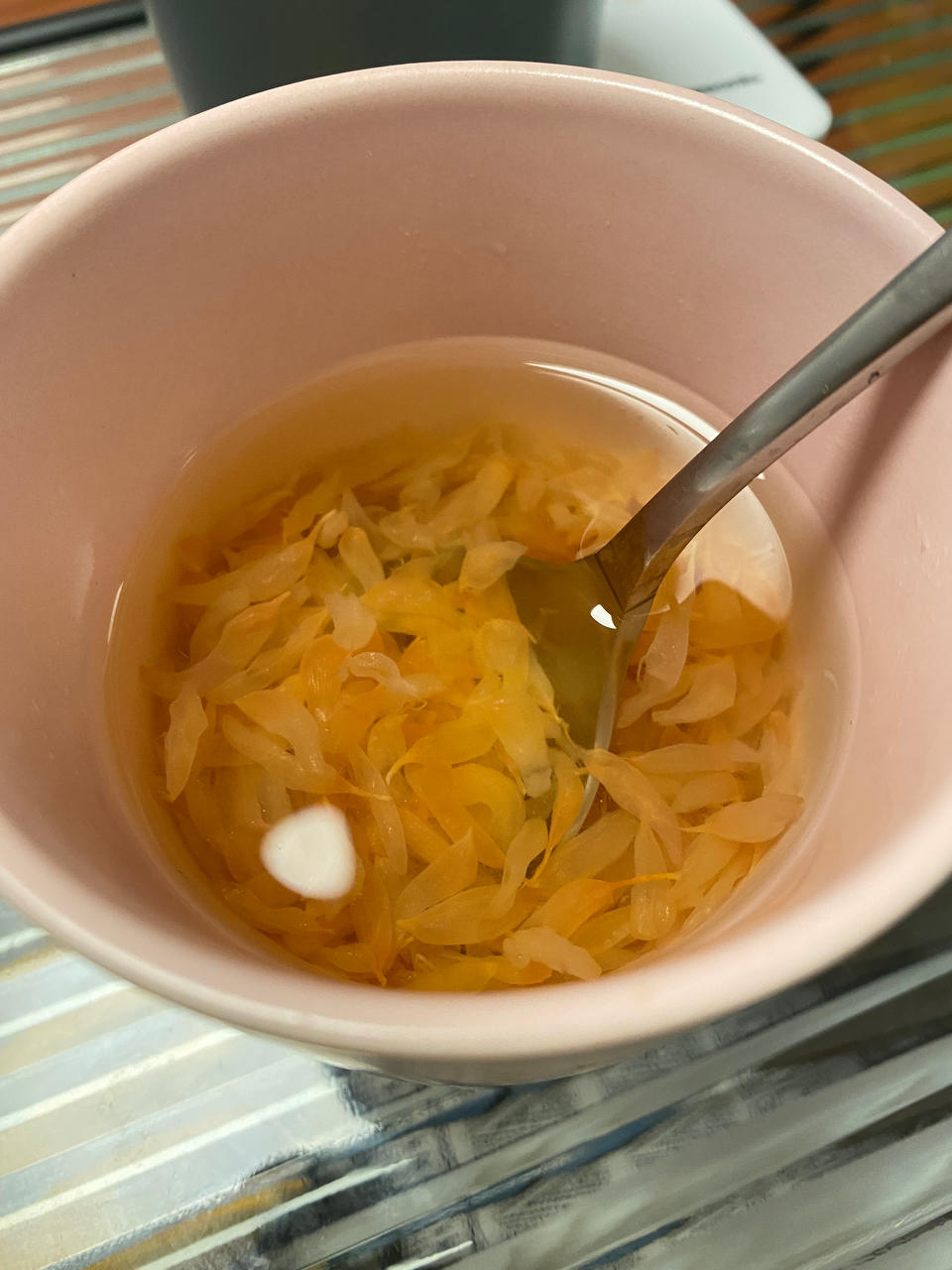 没有柚子皮的 蜂蜜柚子茶