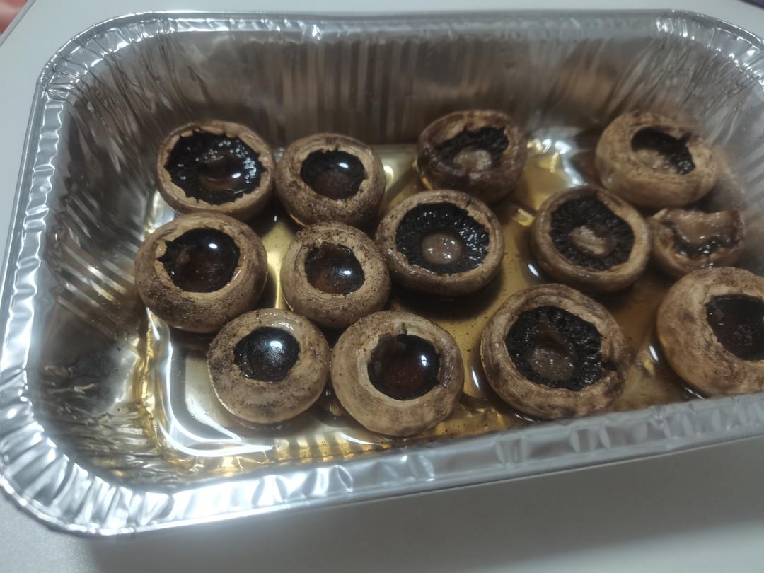 快手烤蘑菇~只要有烤箱都会