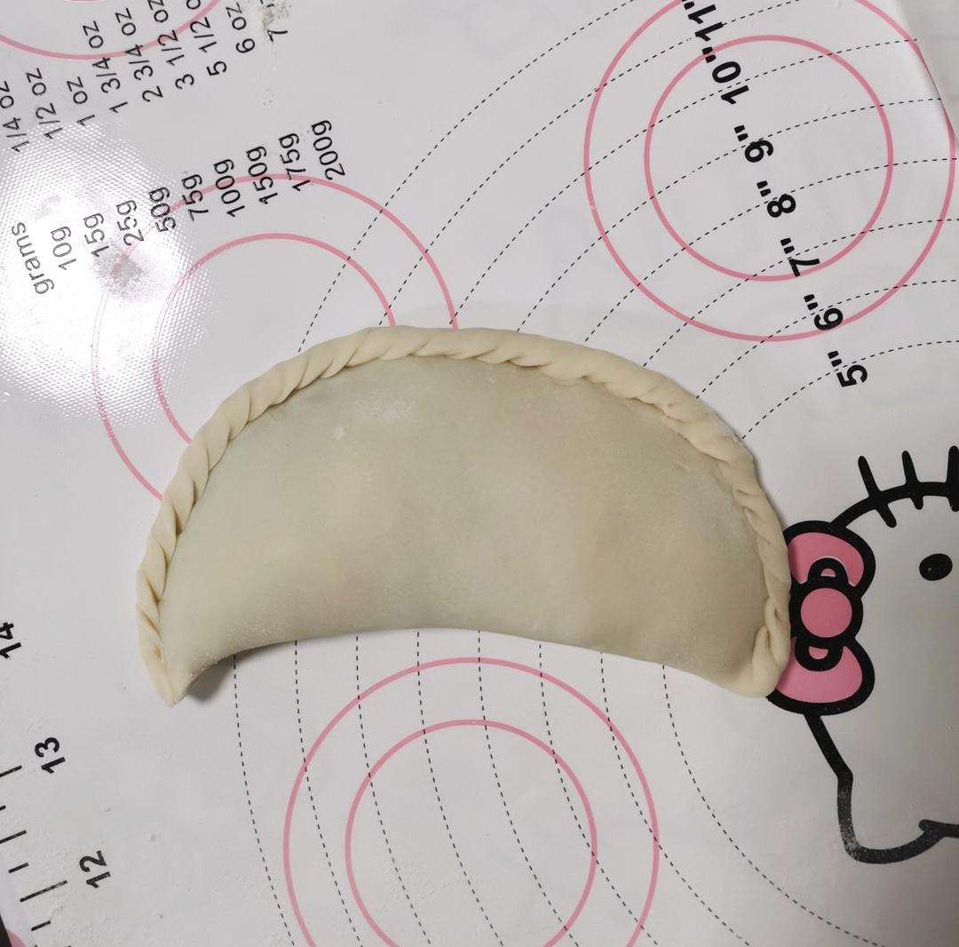 家常韭菜盒子（烫面版）