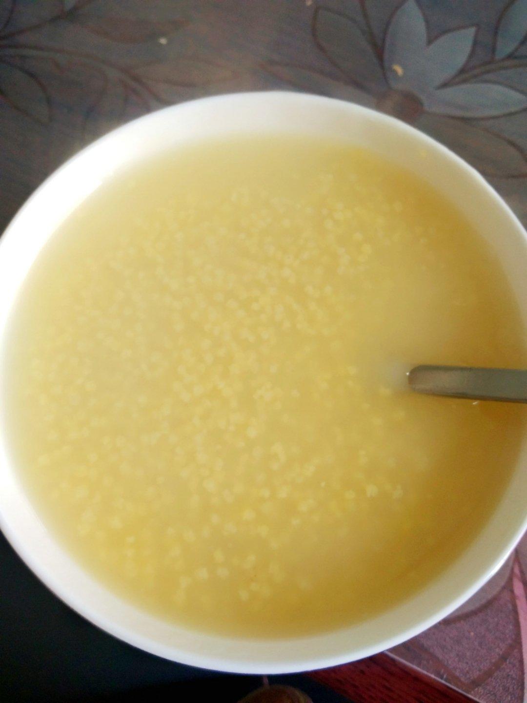 萌宝86做的满分小米粥