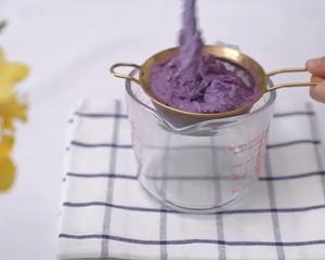 ㊙️紫薯大理石吐司｜万能大理石整形手法的做法 步骤2