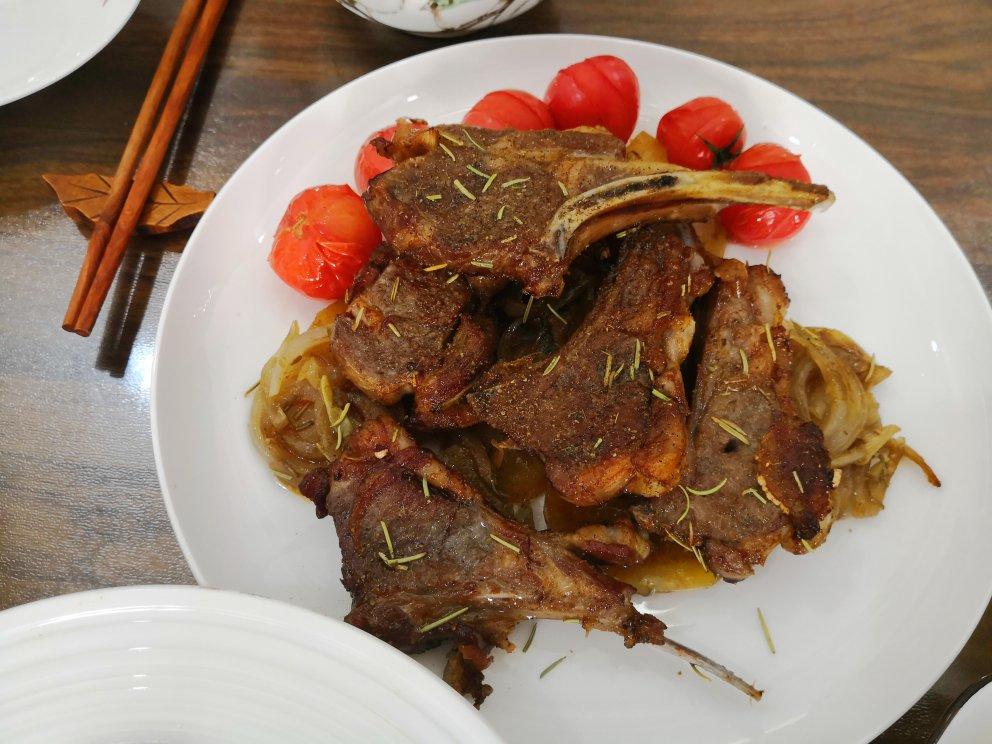 超好吃的烤羊排烤箱版