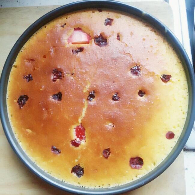 草莓轻乳酪蛋糕的做法