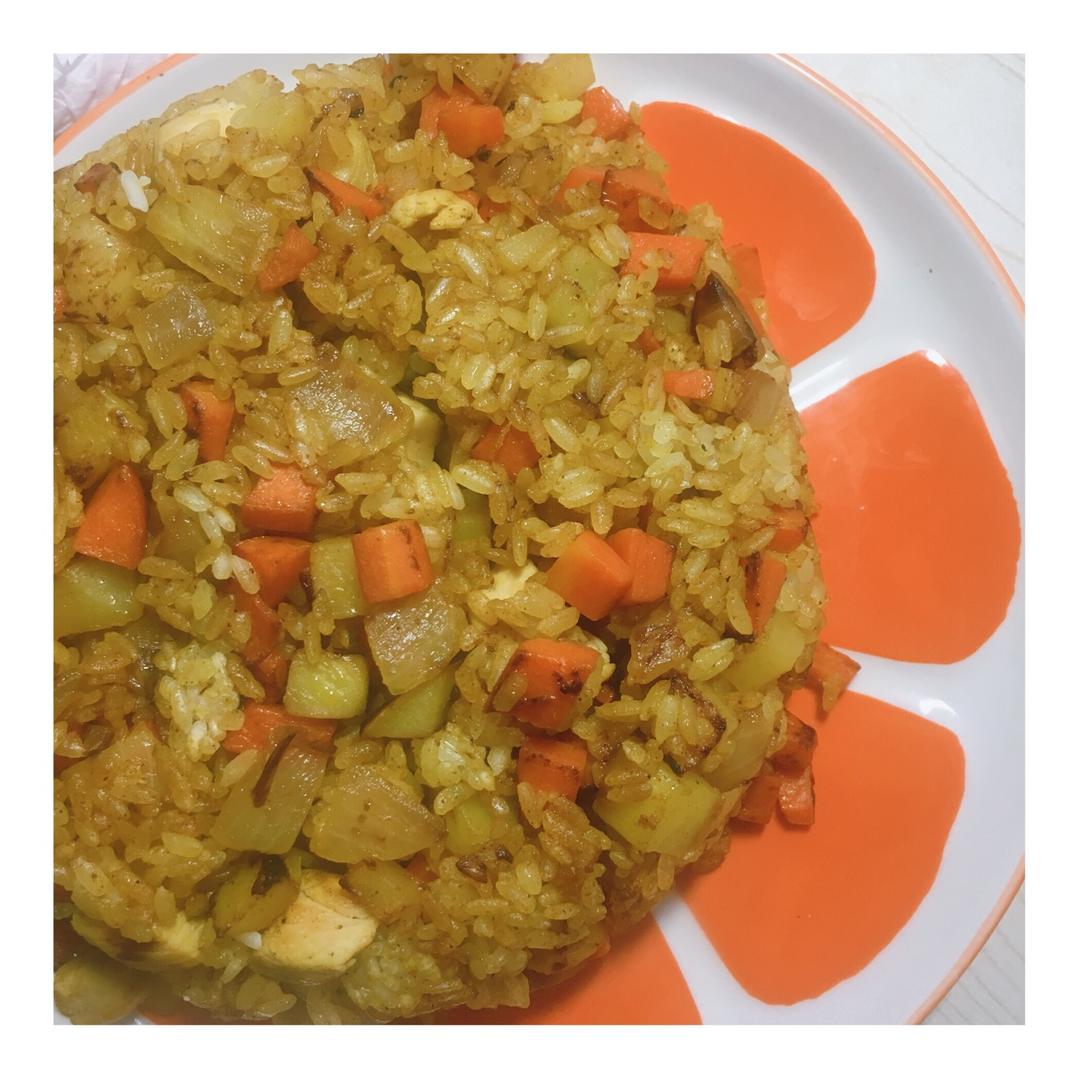 咖喱炒饭
