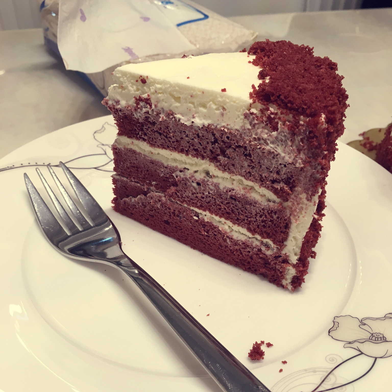 暖心红丝绒蛋糕［6寸绵软戚风版 ］