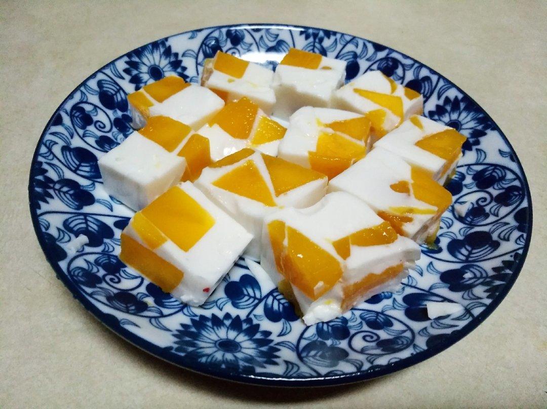 椰汁芒果糕