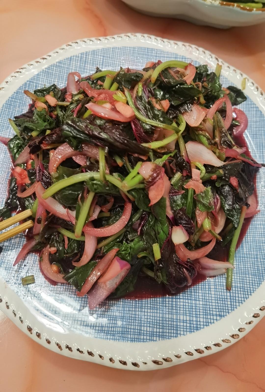 爽口凉拌苋菜