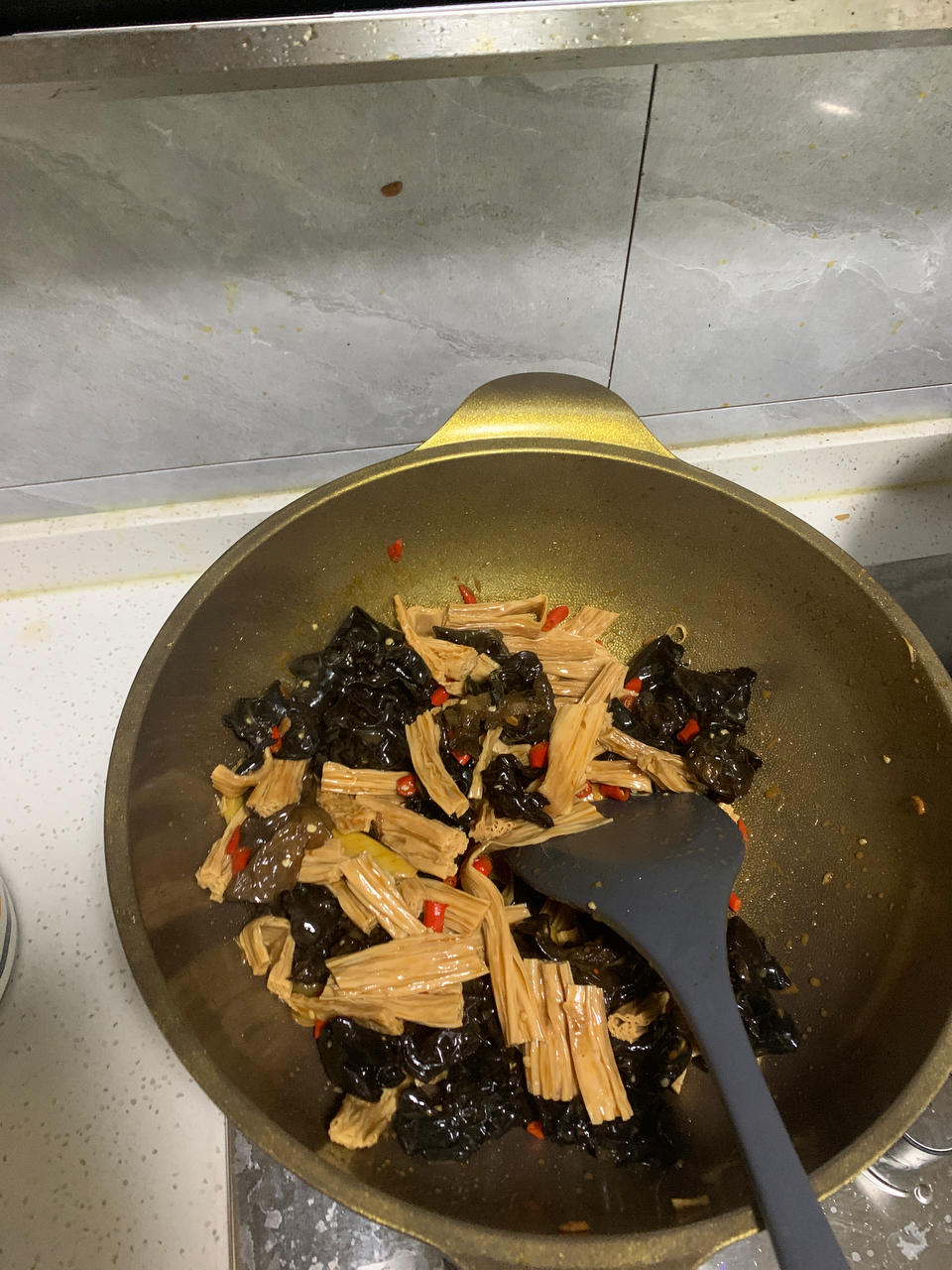 比肉还好吃的烧腐竹