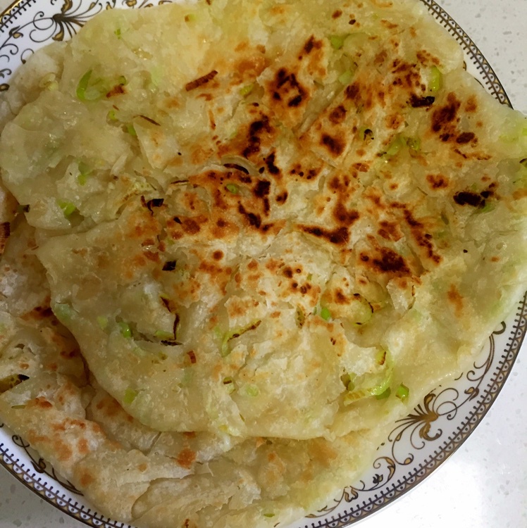 葱花油饼 Spring Onion Pancake