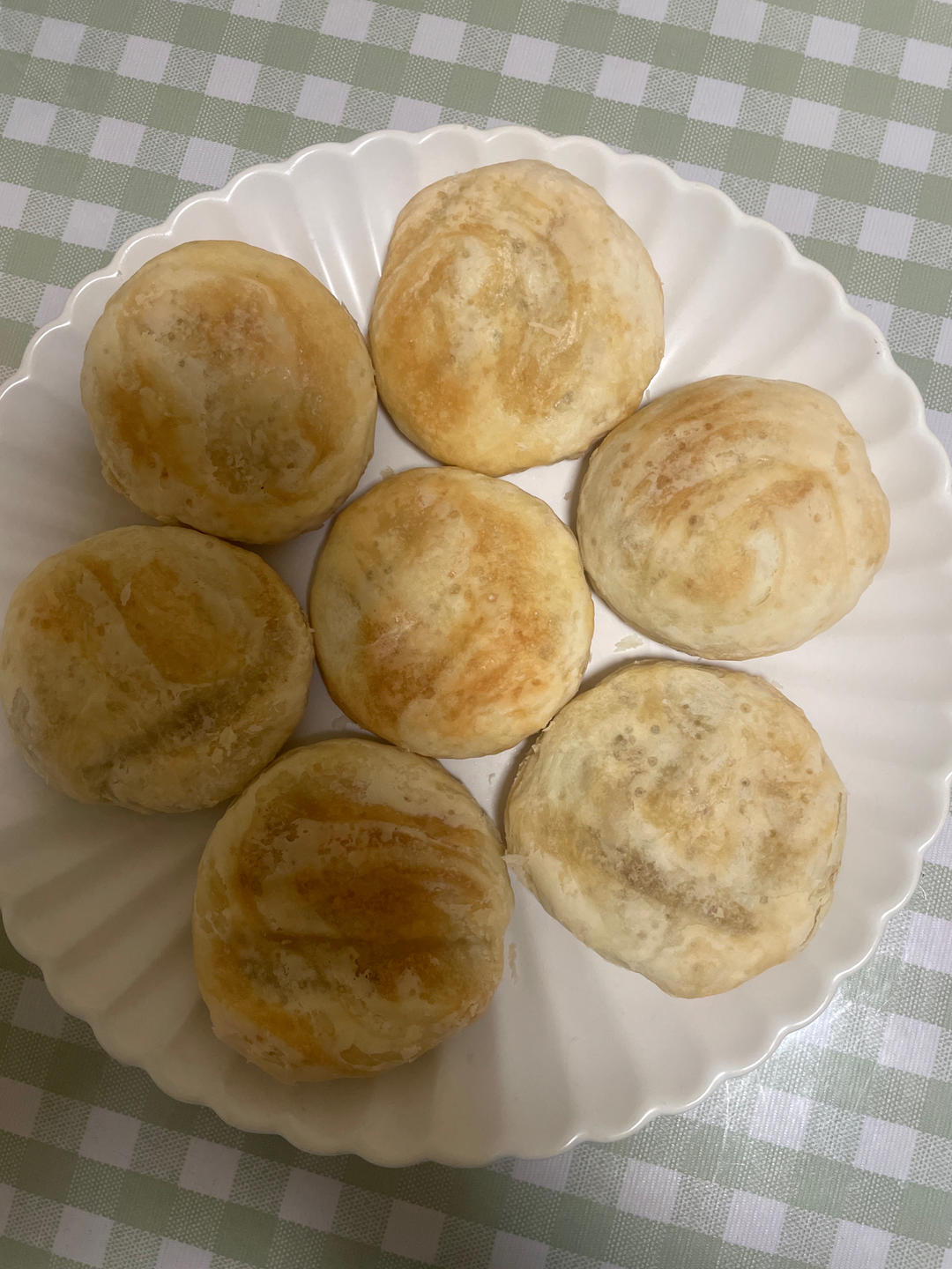 又香又酥的板栗肉松饼，吃一口就放不下啦！