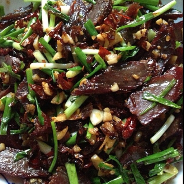 麻辣牛肉干