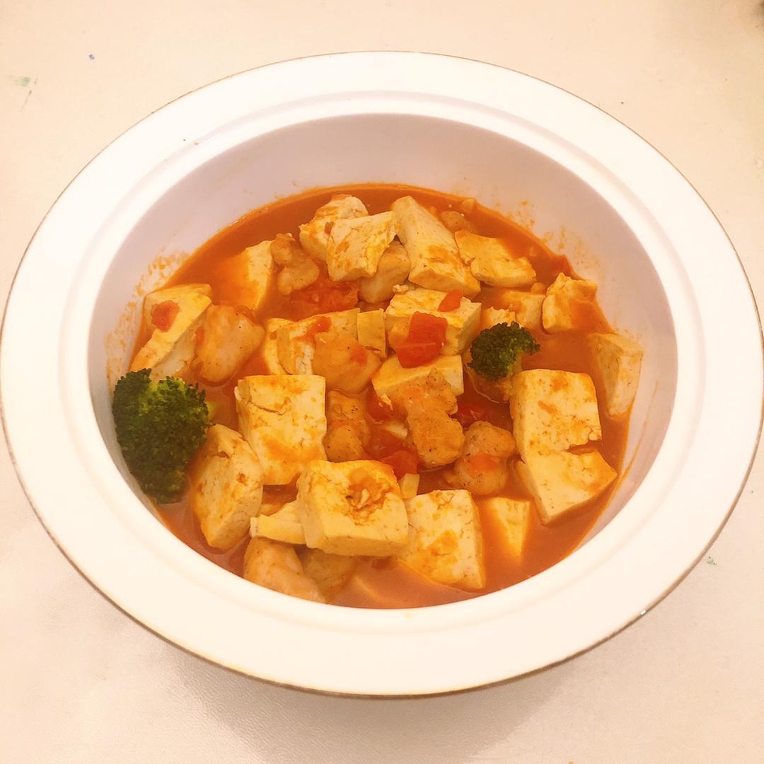 龙利鱼豆腐煲