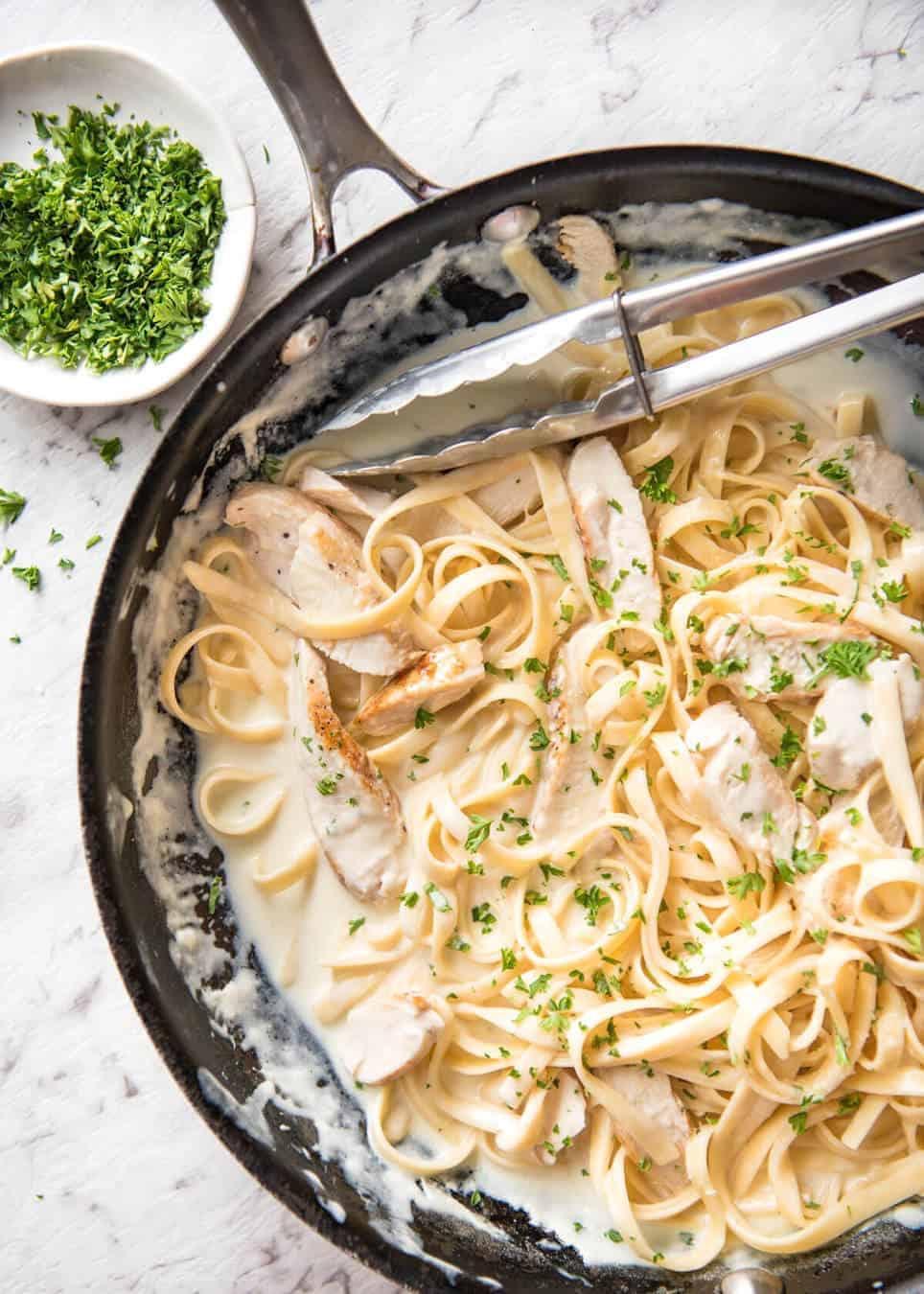 Chicken Fettuccine Alfredo