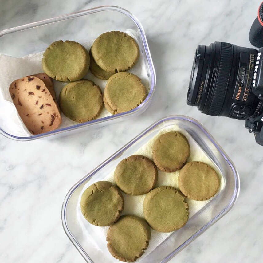 抹茶软曲奇（无蛋）