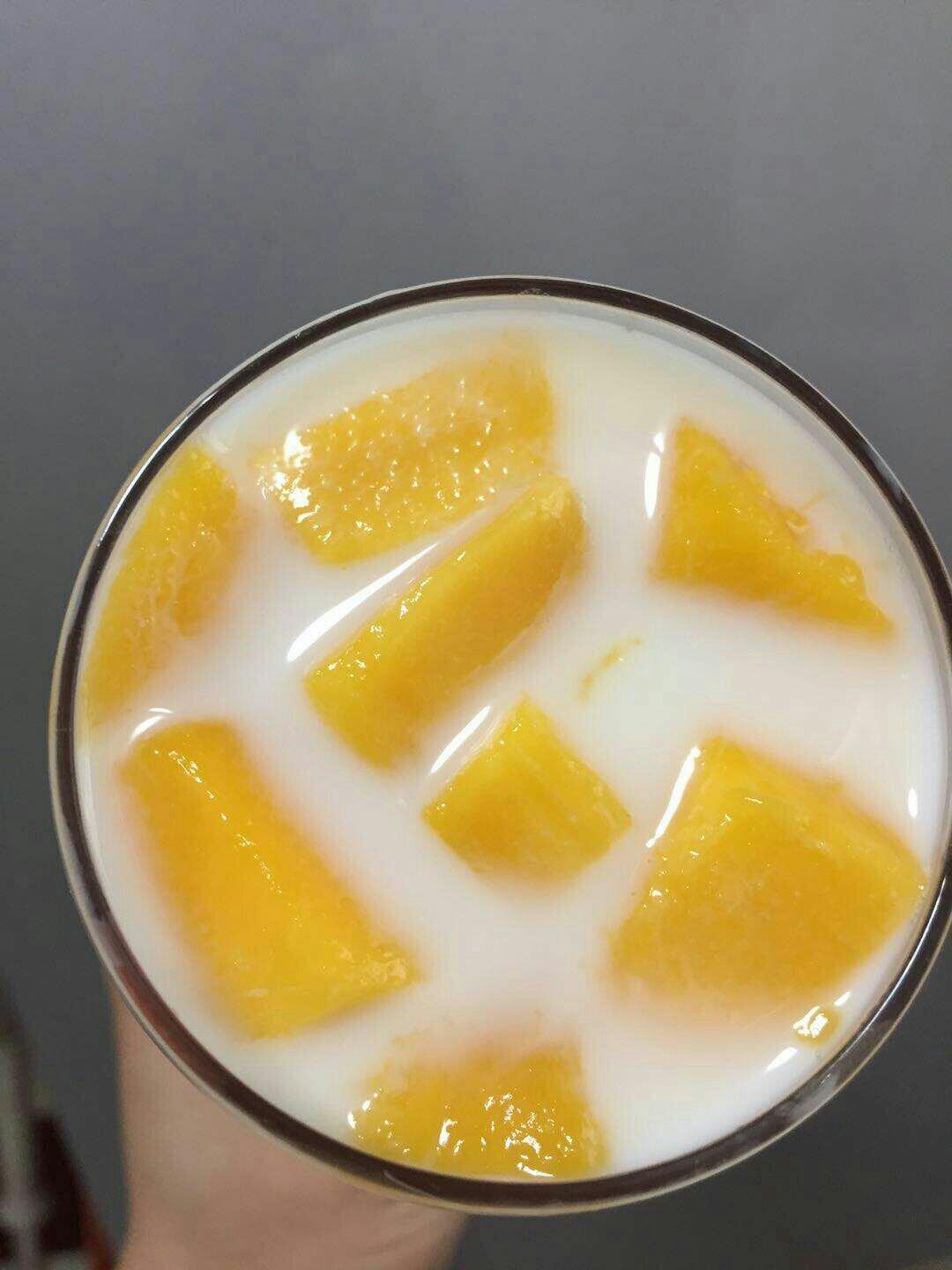 芒果牛奶果冻