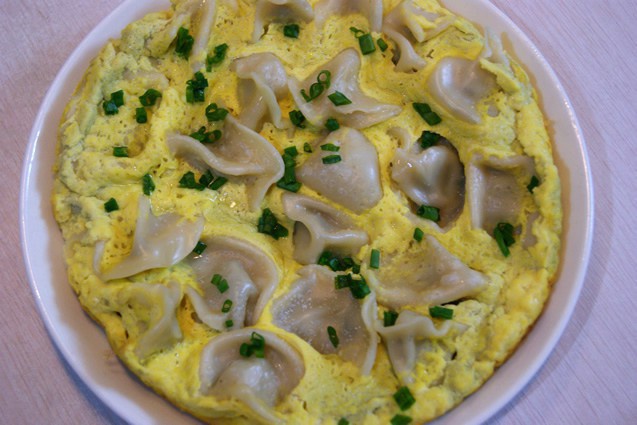 煎蛋抱饺