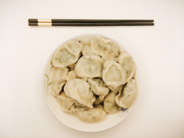 猪肉韭菜饺子