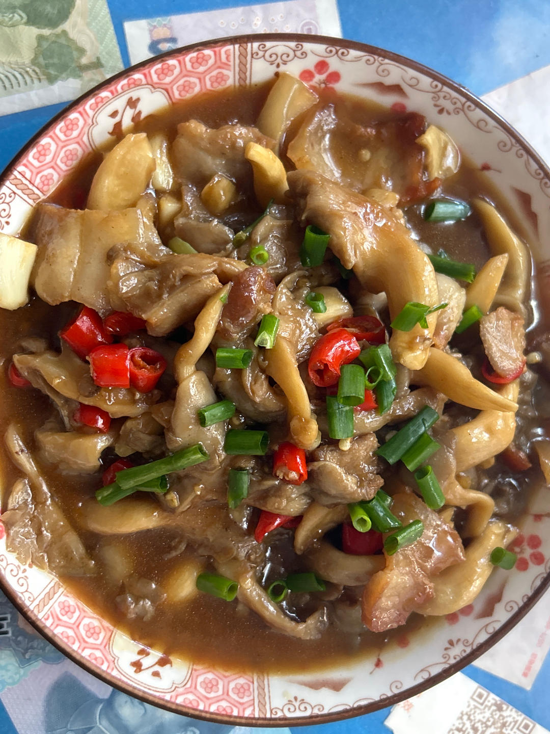耗油香菇炒肉