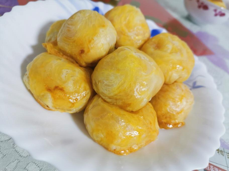 一学就会千层红薯酥的做法